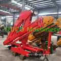 4T Knuckle Boom Truck Mounted Crane telescopic hydraulic truck crane